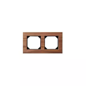 Рамка 2-постовая Liregus Epsilon орех 28-2252