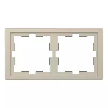 Рамка 2-постовая Schneider Electric Merten D-Life MTN4020-6533