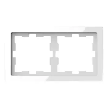 Рамка 2-постовая Schneider Electric Merten D-Life MTN4020-6520