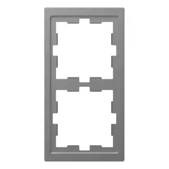 Рамка 2-постовая Schneider Electric Merten D-Life MTN4020-6536