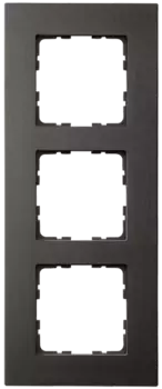 Рамка 3-постовая алюминий Brown Jasmart G1003AZ