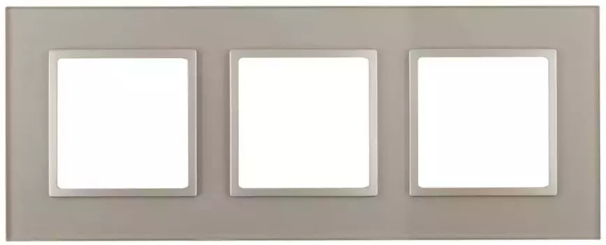 Рамка 3-постовая ЭРА Elegance 14-5103-04 Б0034509
