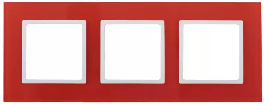 Рамка 3-постовая ЭРА Elegance 14-5103-23 Б0034514