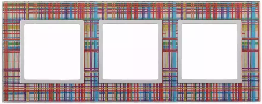 Рамка 3-постовая ЭРА Elegance 14-5103-00 Б0034505