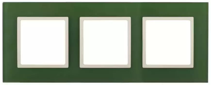 Рамка 3-постовая ЭРА Elegance 14-5103-27 Б0034517