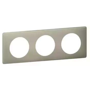Рамка 3-постовая Legrand Celiane грин перкаль 066713