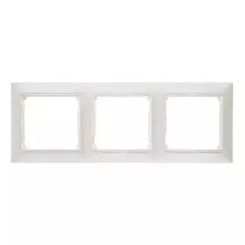 Рамка 3-постовая Legrand Valena жемчужная 770473