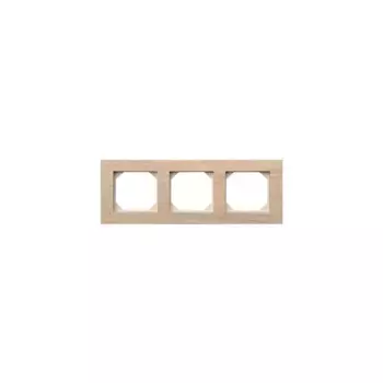 Рамка 3-постовая Liregus Epsilon дуб беленный 28-2243