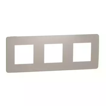 Рамка 3-постовая Schneider Electric Unica New NU280627