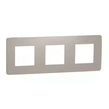 Рамка 3-постовая Schneider Electric Unica New NU280626