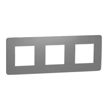 Рамка 3-постовая Schneider Electric Unica New NU280621