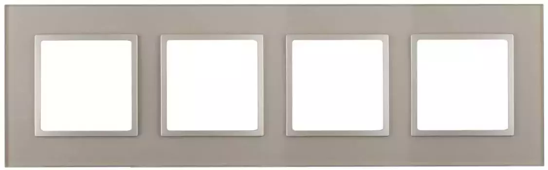 Рамка 4-постовая ЭРА Elegance 14-5104-04 Б0034527