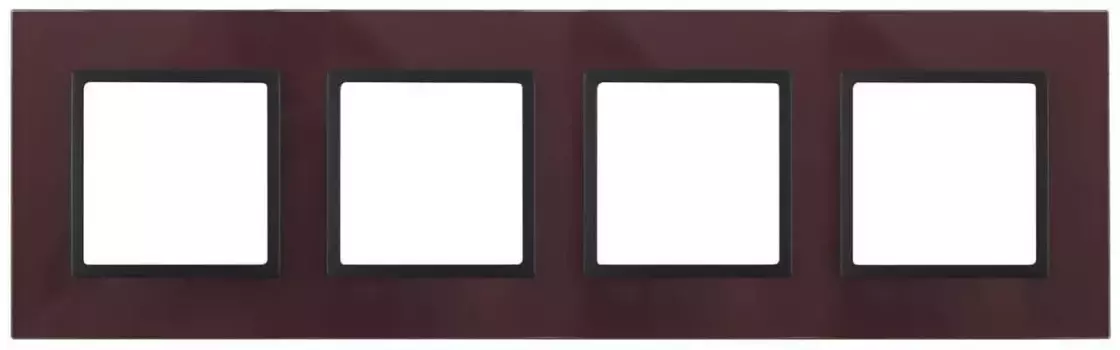 Рамка 4-постовая ЭРА Elegance 14-5104-25 Б0034533