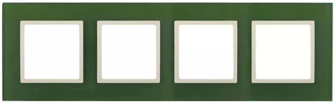 Рамка 4-постовая ЭРА Elegance 14-5104-27 Б0034535
