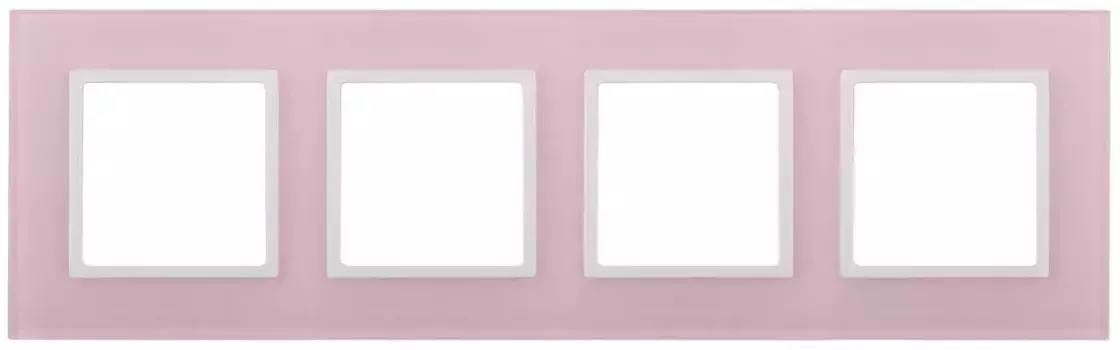 Рамка 4-постовая ЭРА Elegance 14-5104-30 Б0034538
