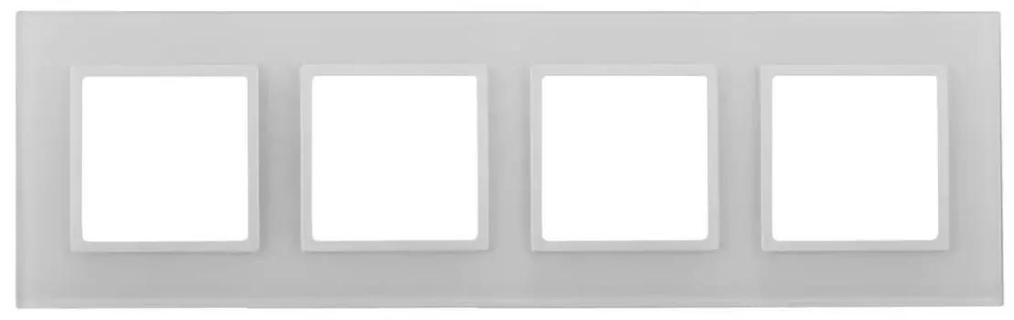 Рамка 4-постовая ЭРА Elegance 14-5104-01 Б0034524