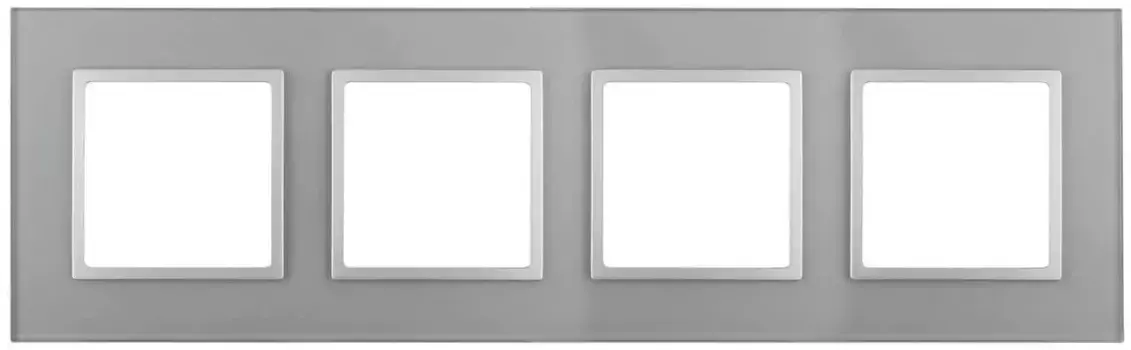 Рамка 4-постовая ЭРА Elegance 14-5104-03 Б0034526