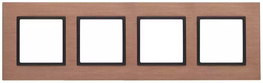 Рамка 4-постовая ЭРА Elegance 14-5204-14 Б0034562