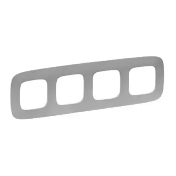 Рамка 4-постовая Legrand Valena Allure Алюминий 754394