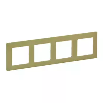 Рамка 4-постовая Legrand Valena Life Лайм 754084