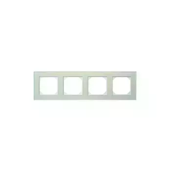 Рамка 4-постовая Liregus Epsilon стекло натуральное 28-244