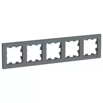 Рамка 5-постовая Schneider Electric AtlasDesign грифель ATN000705
