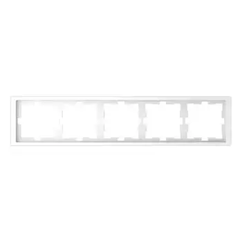 Рамка 5-постовая Schneider Electric Merten D-Life MTN4050-6535
