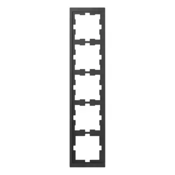 Рамка 5-постовая Schneider Electric Merten D-Life MTN4050-6534