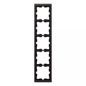 Рамка 5-постовая Schneider Electric Merten D-Life MTN4050-6552