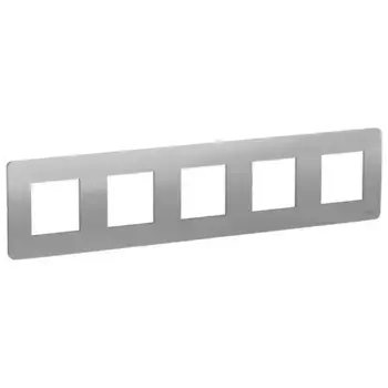 Рамка 5-постовая Schneider Electric Unica New NU201030