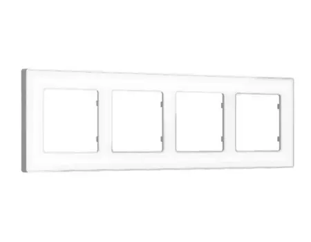 Рамка четырехместная Ambrella Volt Arctic AF580134