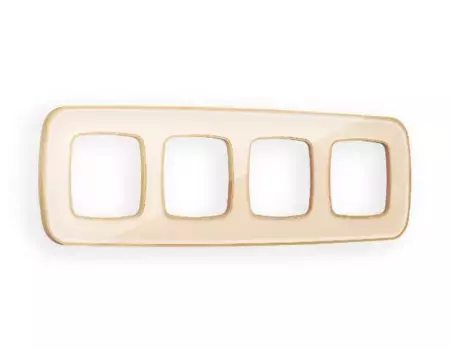 Рамка четырехместная Ambrella Volt Coint OF640344