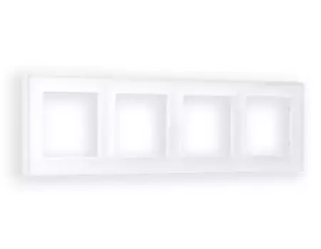 Рамка четырехместная Ambrella Volt Platos AF380104