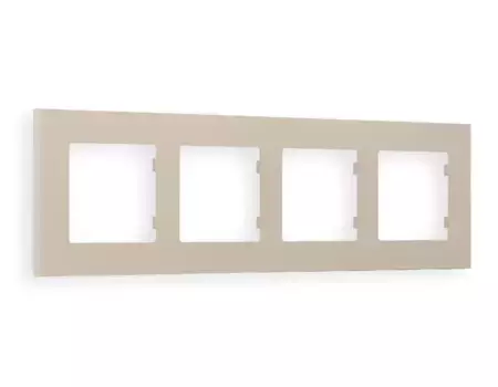 Рамка четырехместная Ambrella Volt Qubi AF250364