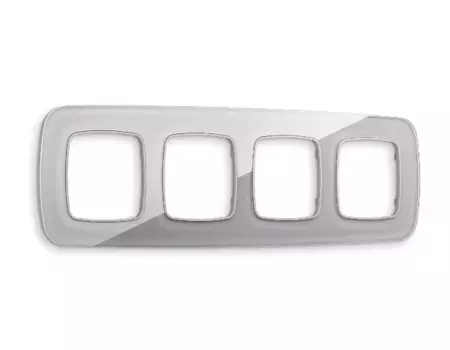 Рамка четырехместная Ambrella Volt Radian OF320504