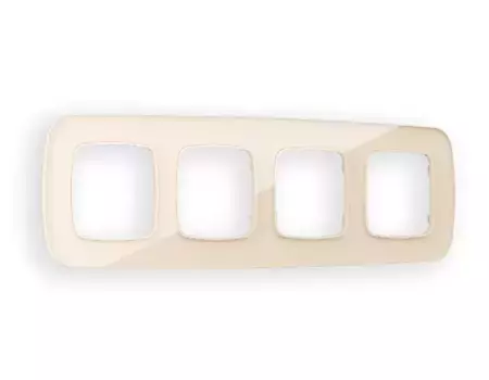 Рамка четырехместная Ambrella Volt Radian OF350304