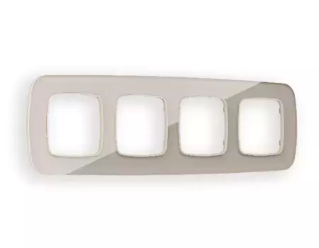 Рамка четырехместная Ambrella Volt Radian OF350604