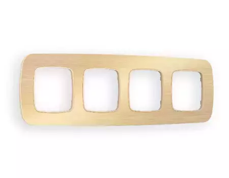 Рамка четырехместная Ambrella Volt Radian OF580304