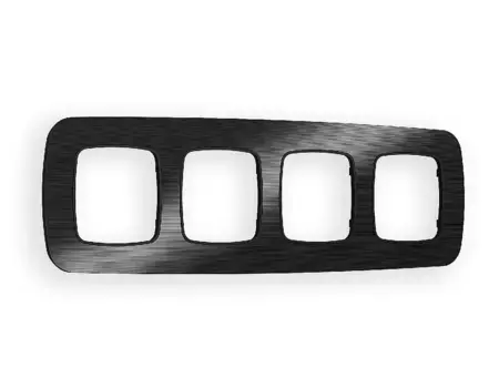 Рамка четырехместная Ambrella Volt Radian OF580504