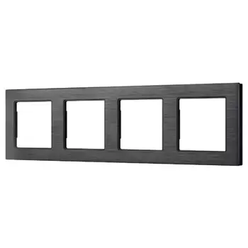 Рамка четырехместная Arlight FRM-PRESTO-ALS-4-BK 043862