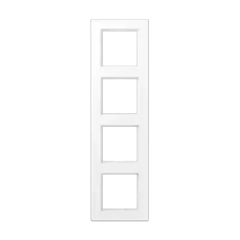 Рамка четырехместная Jung A5584BFWWM