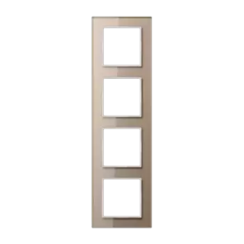 Рамка четырехместная Jung AC584GLCH