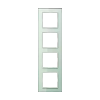 Рамка четырехместная Jung AC584GLWMT