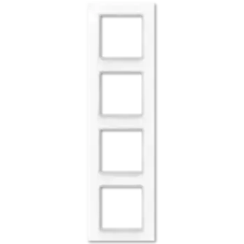 Рамка четырехместная Jung AC584GLWW