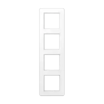 Рамка четырехместная Jung AF584BFWWM