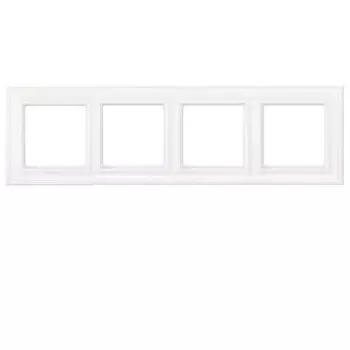 Рамка четырехместная Jung EPD484WW