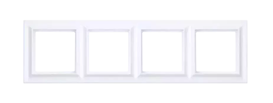 Рамка четырехместная Jung EPS484WWM