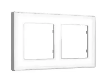 Рамка двухместная Ambrella Volt Arctic AF580132