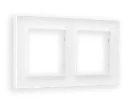 Рамка двухместная Ambrella Volt Platos AF380102