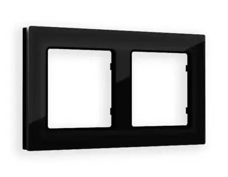 Рамка двухместная Ambrella Volt Platos AF380802